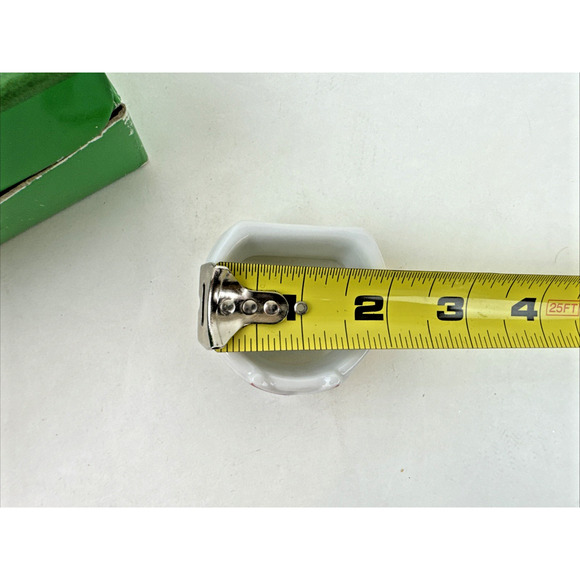 Set Of 6 Ribbon And Holly Porcelain Napkin Ring Holders Vintage Japan 1986 - Picture 11 of 16